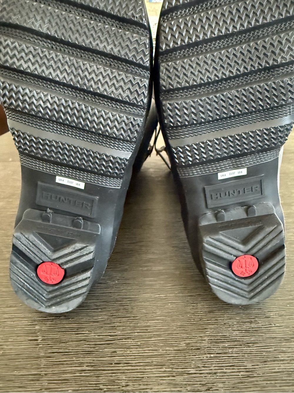 HUNTER Original Back Adjustable Tall Rain Boot - Women's size 6 - Picture 11 of 13